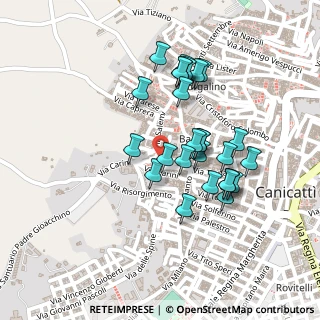 Mappa Via Carini, 92024 Canicattì AG, Italia (0.22731)