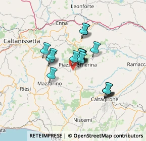 Mappa SP 89b, 94015 Piazza Armerina EN (11.6245)