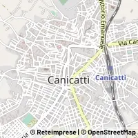 Hartă Canicattì