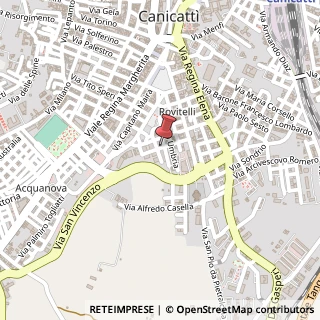Mappa Via lazio 13, 92024 Canicattì, Agrigento (Sicilia)