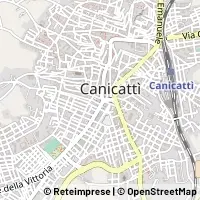 মানচিত্র Canicattì