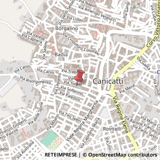 Mappa Via Bufalino, 12, 92024 Canicattì, Agrigento (Sicilia)