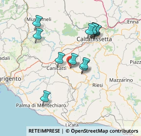 Mappa 93010 Delia CL, Italia (14.9475)