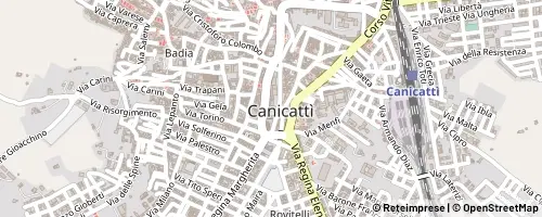 Mappa Canicattì