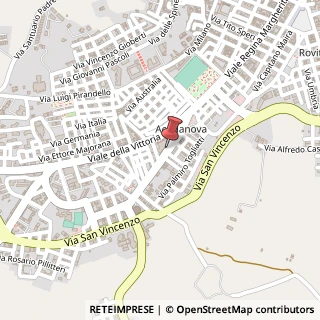 Mappa Via Monsignor Ficarra, 4, 92024 Canicattì, Agrigento (Sicilia)