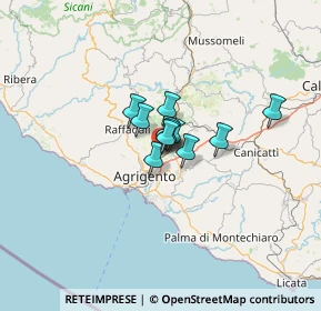 Mappa Zona Industriale, 92021 Aragona AG, Italia (6.53182)