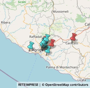 Mappa Zona Industriale, 92021 Aragona AG, Italia (7.04)