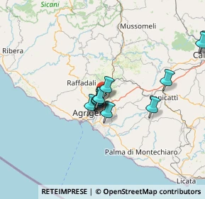 Mappa Zona Industriale, 92021 Aragona AG, Italia (12.685)
