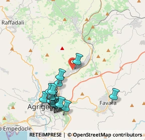 Mappa Zona Industriale, 92021 Aragona AG, Italia (4.86118)