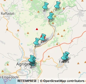 Mappa Zona Industriale, 92021 Aragona AG, Italia (4.93167)