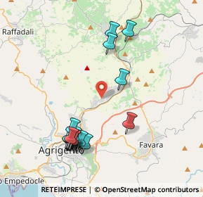 Mappa Zona Industriale, 92021 Aragona AG, Italia (4.8745)