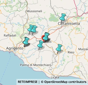 Mappa Via Generale Carlo Alberto dalla chiesa, 92024 Canicattì AG, Italia (10.59636)