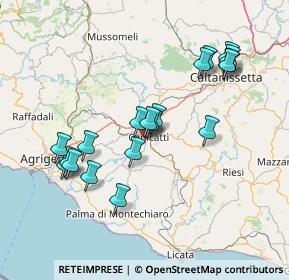 Mappa Via Generale Carlo Alberto dalla chiesa, 92024 Canicattì AG, Italia (16.20263)