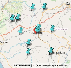 Mappa Via Generale Carlo Alberto dalla chiesa, 92024 Canicattì AG, Italia (9.041)