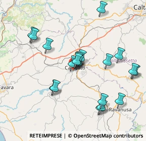 Mappa Via Palmiro Togliatti, 92024 Canicattì AG, Italia (8.2385)