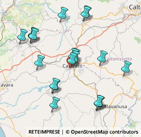 Mappa Via Palmiro Togliatti, 92024 Canicattì AG, Italia (9.0695)