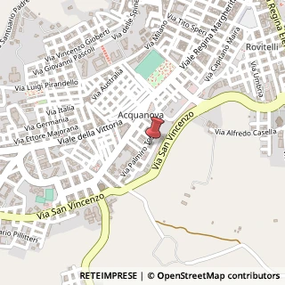 Mappa Via Pier Santi Mattarella, 22, 92024 Canicattì, Agrigento (Sicilia)