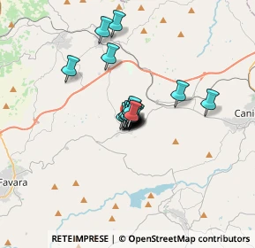 Mappa Via Rocco Chinnici, 92020 Castrofilippo AG, Italia (1.763)