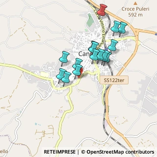 Mappa Via San Vincenzo, 92024 Canicattì AG, Italia (0.882)