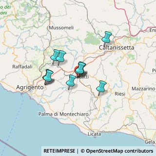 Mappa Via San Vincenzo, 92024 Canicattì AG, Italia (10.74909)