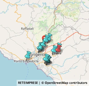 Mappa Contrada Consolida, 92100 Agrigento AG, Italia (5.7375)