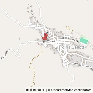 Mappa Via Roma Giardina Gallotti, 14, 92100 Agrigento, Agrigento (Sicilia)