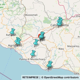Mappa Via San Sebastiano, 92024 Canicattì AG, Italia (17.84769)