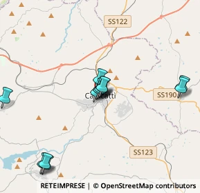 Mappa Via San Sebastiano, 92024 Canicattì AG, Italia (3.93615)