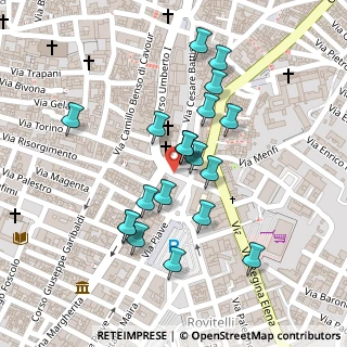 Mappa Via San Sebastiano, 92024 Canicattì AG, Italia (0.115)