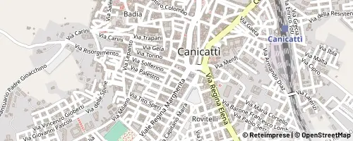 Mappa Canicattì
