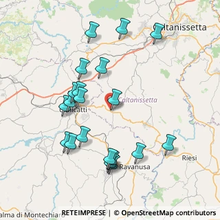 Mappa Via Pola, 93010 Delia CL, Italia (9.29)