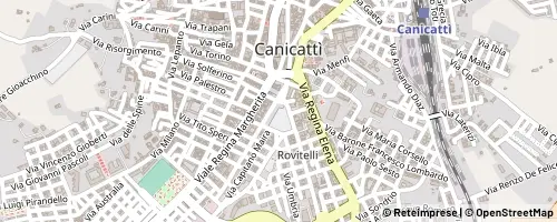 Mappa Canicattì