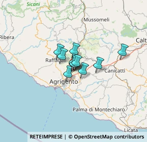 Mappa ZONA IND.LE DI, 92100 Agrigento AG, Italia (6.43818)