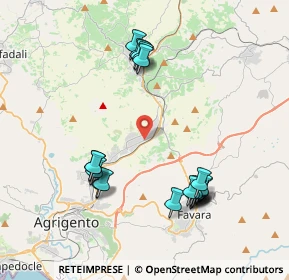 Mappa ZONA IND.LE DI, 92100 Agrigento AG, Italia (4.6695)