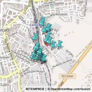 Mappa Via Piovano, 92024 Canicattì AG, Italia (0.18692)