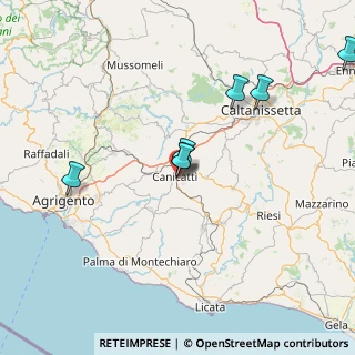 Mappa Via Piovano, 92024 Canicattì AG, Italia (36.28)