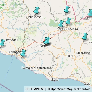 Mappa Via Piovano, 92024 Canicattì AG, Italia (23.52)