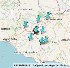 Mappa Via Piovano, 92024 Canicattì AG, Italia (8.07333)