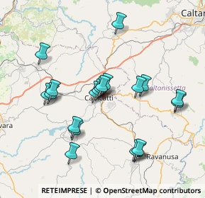 Mappa Via Piovano, 92024 Canicattì AG, Italia (8.063)