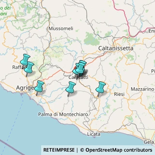 Mappa (61, 92024 Canicattì AG, Italia (16.02182)