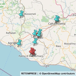 Mappa (61, 92024 Canicattì AG, Italia (15.65364)