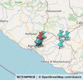 Mappa Z.I. San Benedetto Lotto, 92100 Agrigento AG, Italia (13.53083)