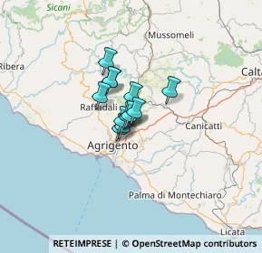 Mappa Z.I. San Benedetto Lotto, 92100 Agrigento AG, Italia (6.725)