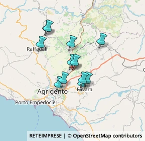 Mappa Z.I. San Benedetto Lotto, 92100 Agrigento AG, Italia (5.91333)