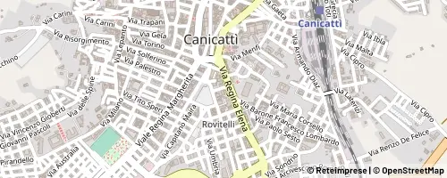 Mappa Canicattì