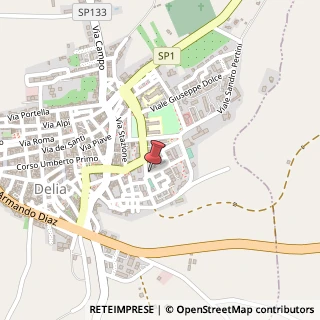 Mappa Via la Verde, 19, 93010 Delia CL, Italia, 93010 Delia, Caltanissetta (Sicilia)