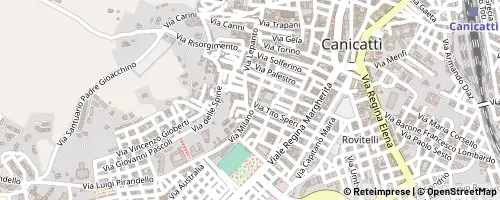 Mappa Canicattì