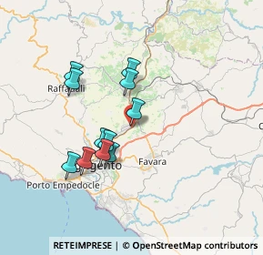 Mappa Contrada San benedetto, 92100 Agrigento AG, Italia (6.77727)