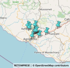 Mappa Contrada San benedetto, 92100 Agrigento AG, Italia (6.46909)