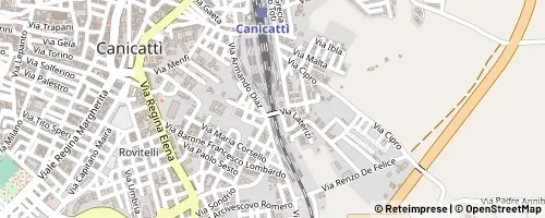 Mappa Canicattì
